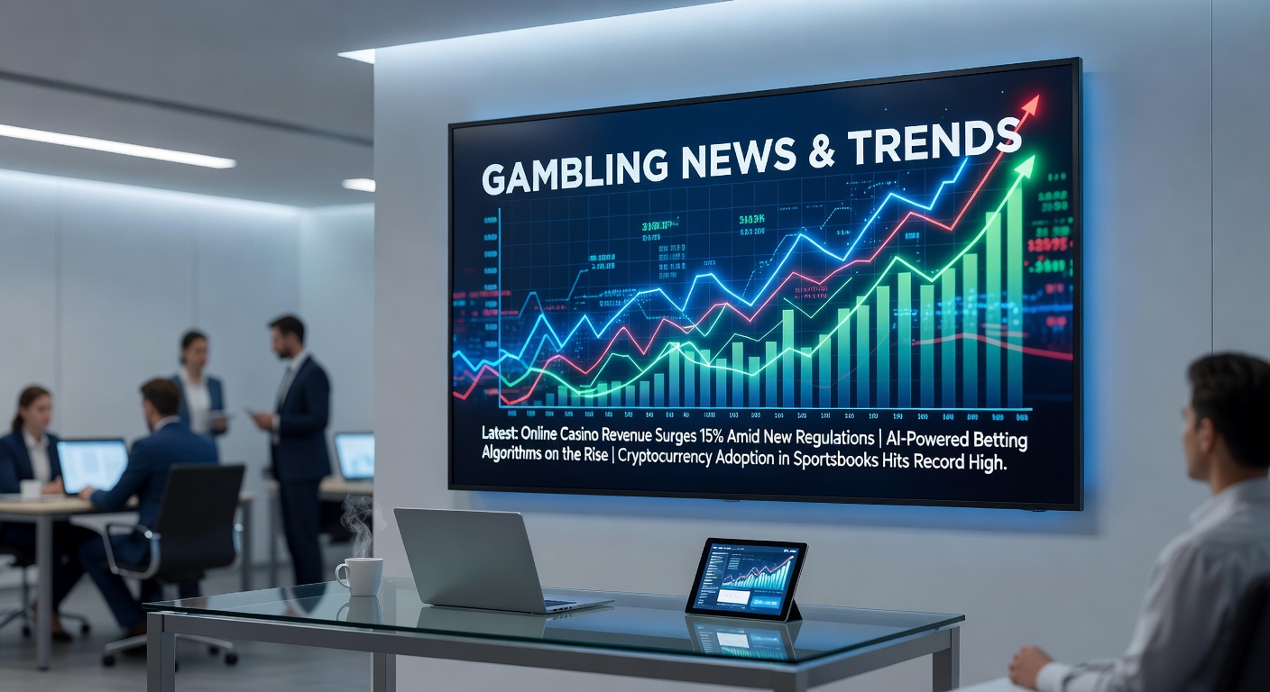 Graph showing U.S. commercial gaming revenue trends with bars for casino, sports betting, and iGaming segments rising and falling